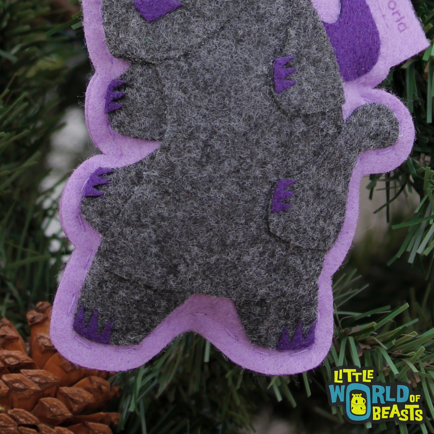 Displacer Beast Felt Ornament