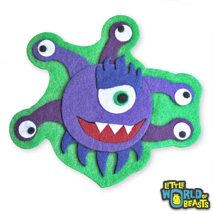 Thelonius the Beholder -Sew On or Iron On Patch