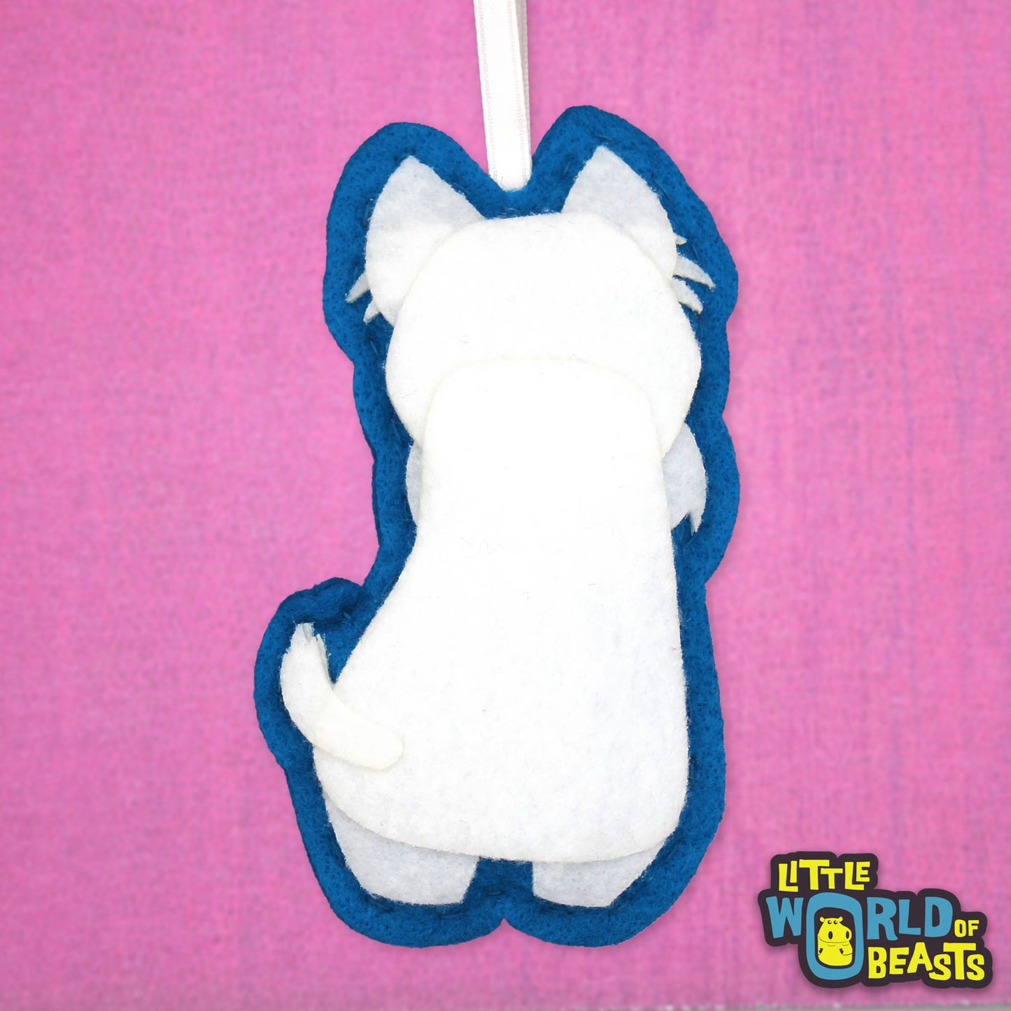 Felt Dog Ornament - Westie