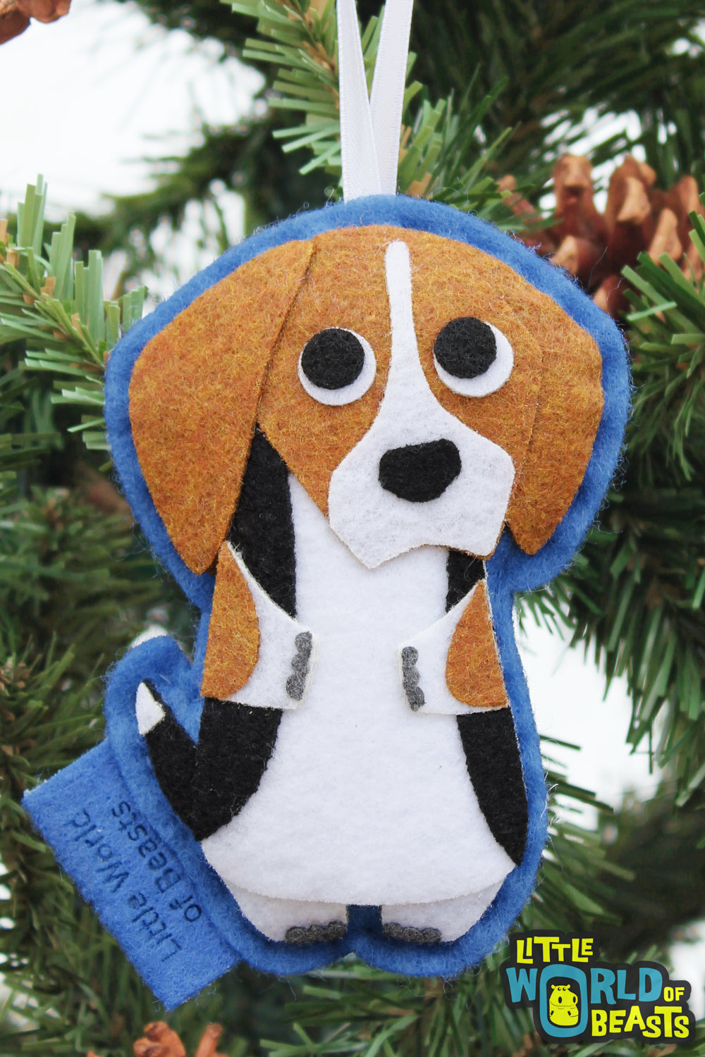 Personalized Beagle Ornament