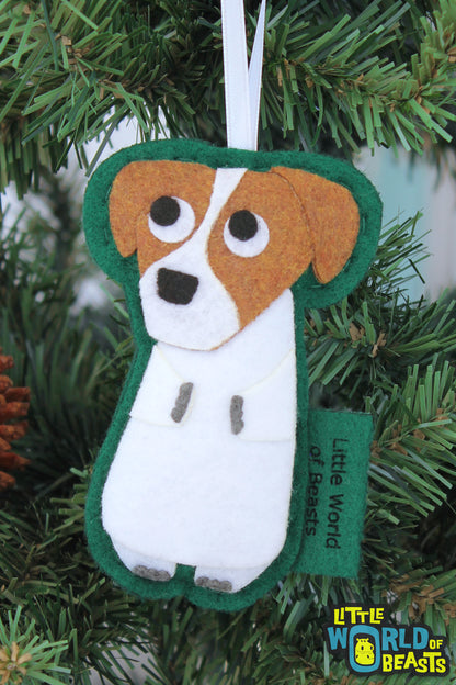 Dog Ornament - Jack Russell