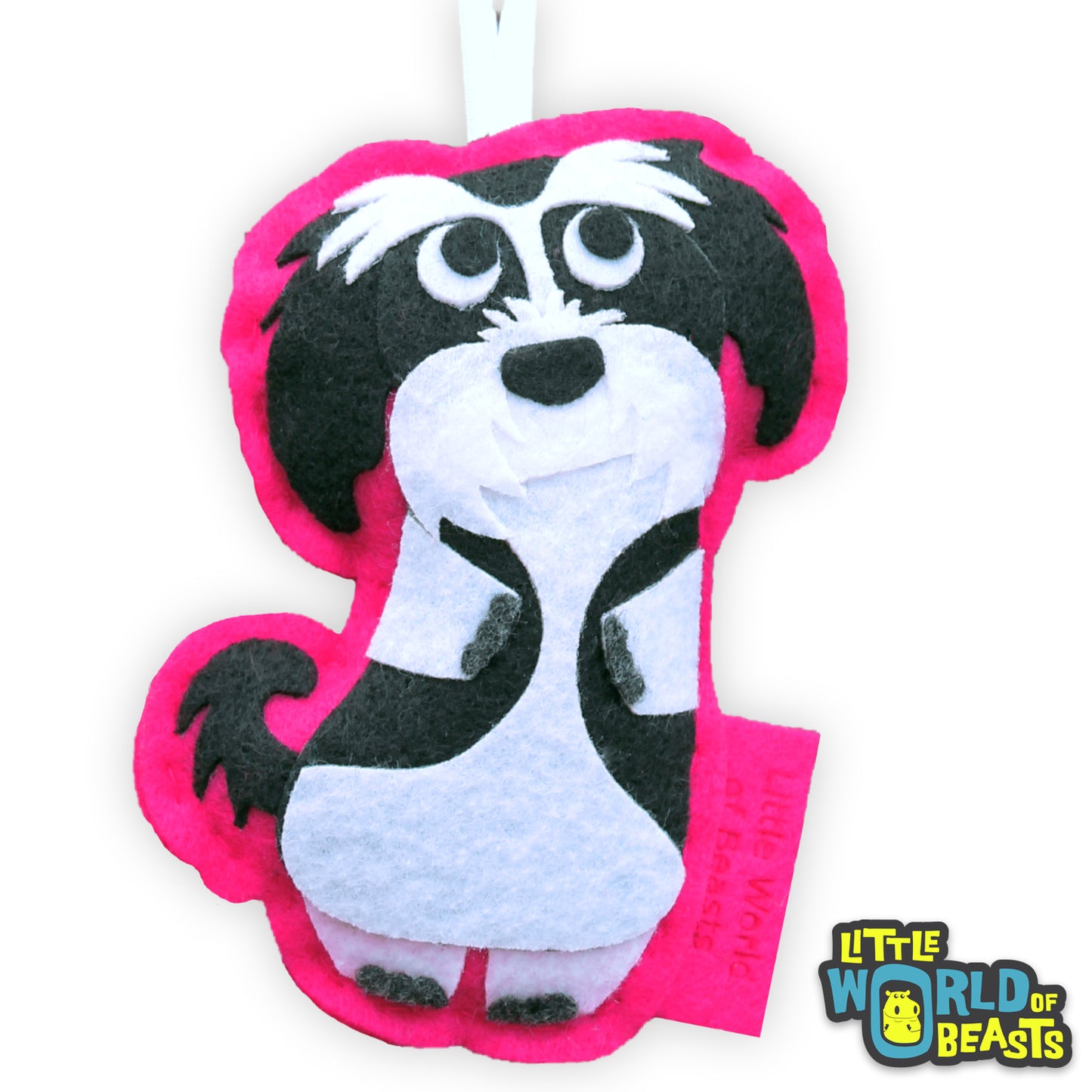 Shih Tzu - Felt Dog Christmas Ornament