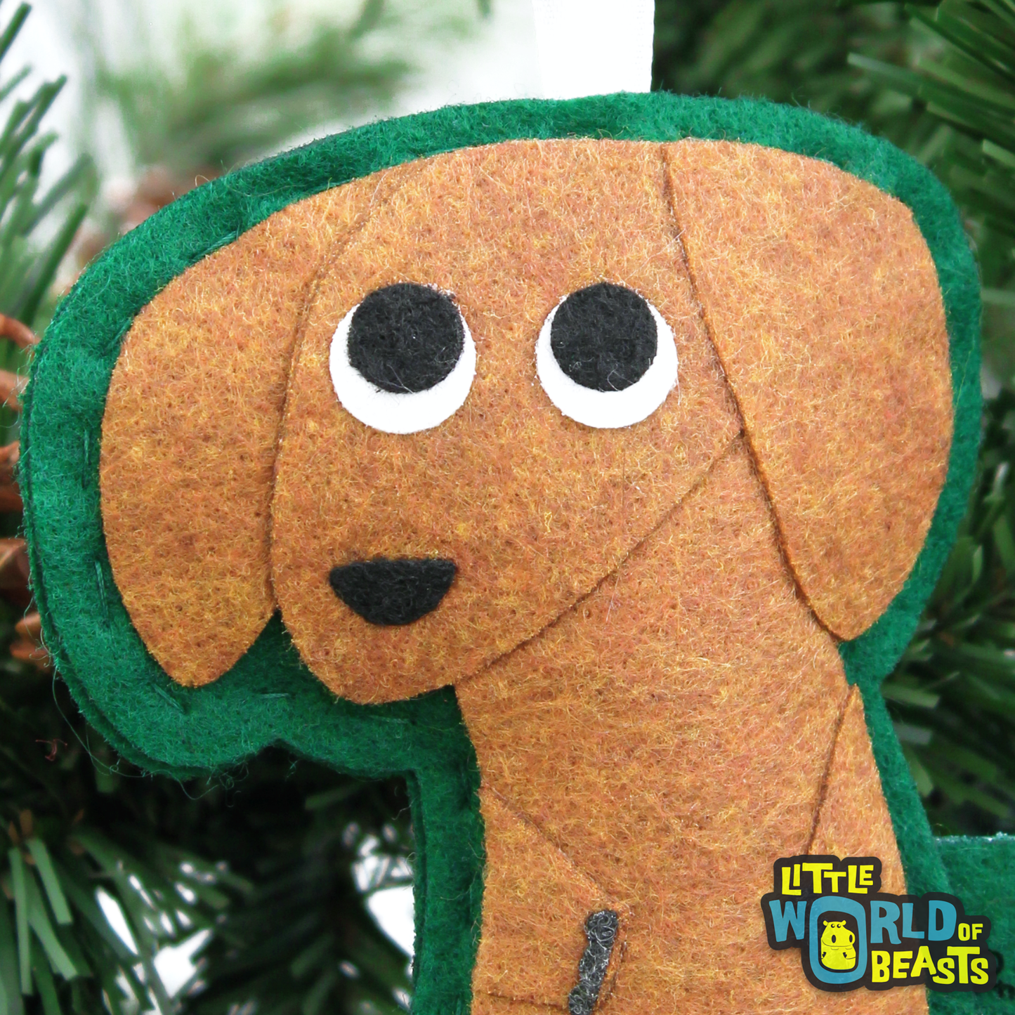 Doxie Christmas Ornament