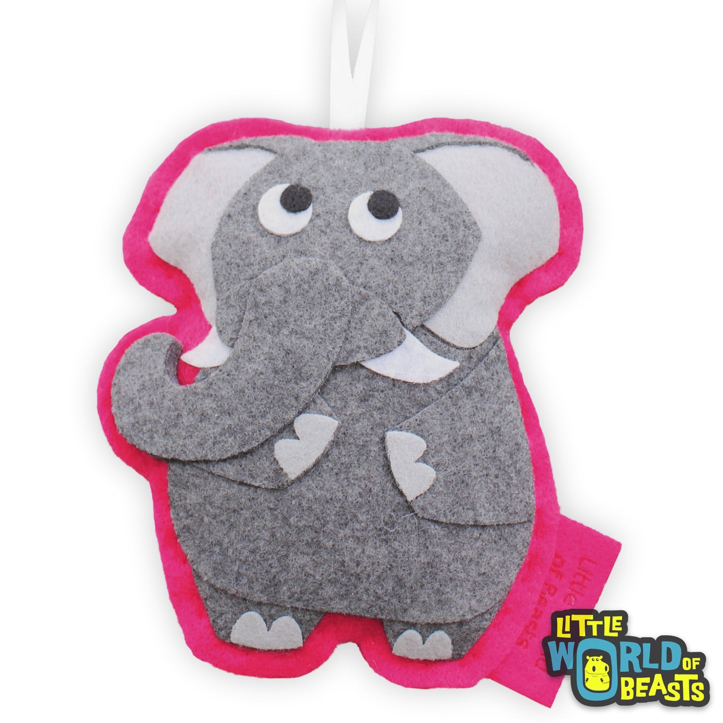 Personalized Animal Ornament - Elephant