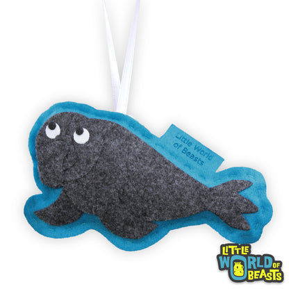 Personalized Elephant Seal Ornament