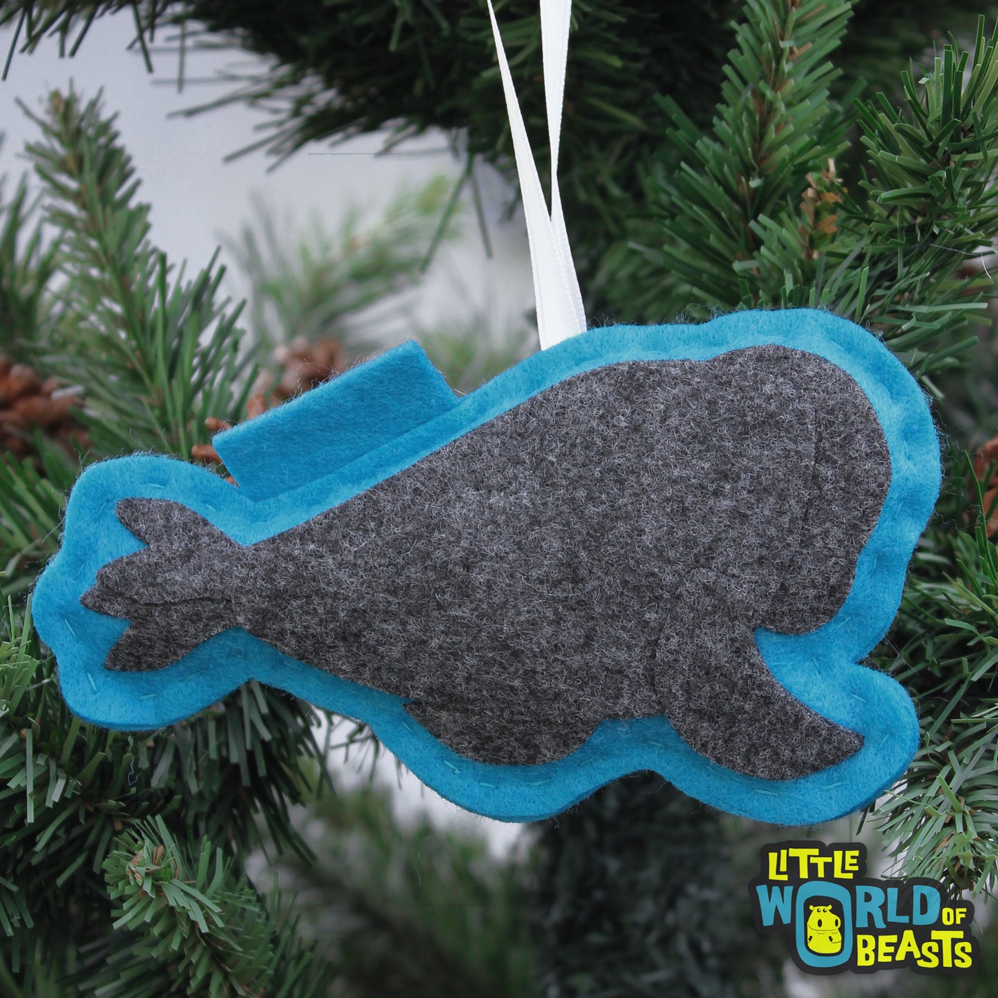 Elephant Seal Ornament 