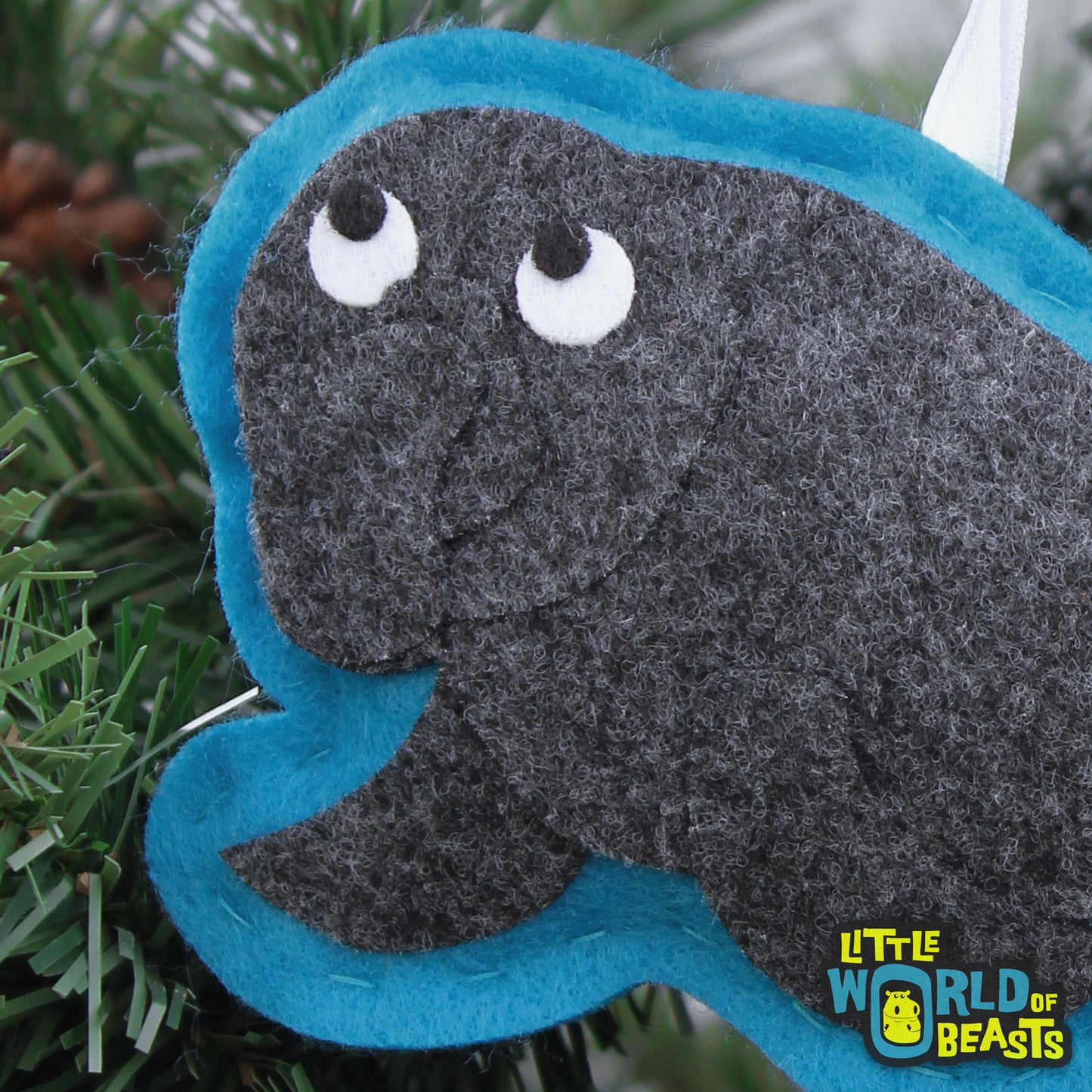 Elephant Seal Ornament 