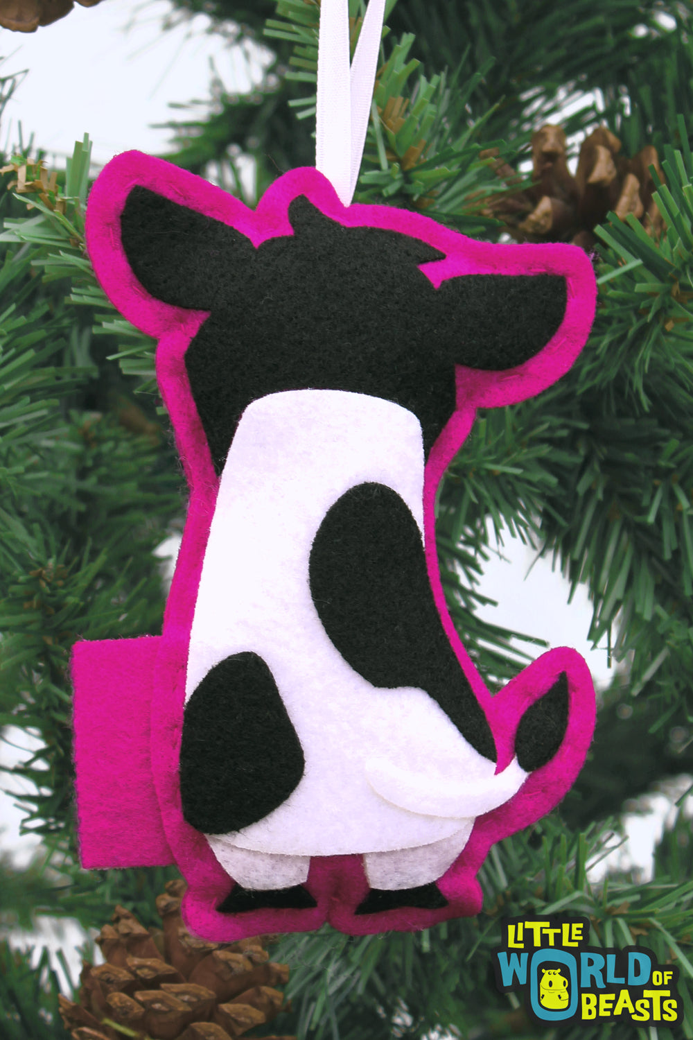 Farm Animal Ornament -Cow