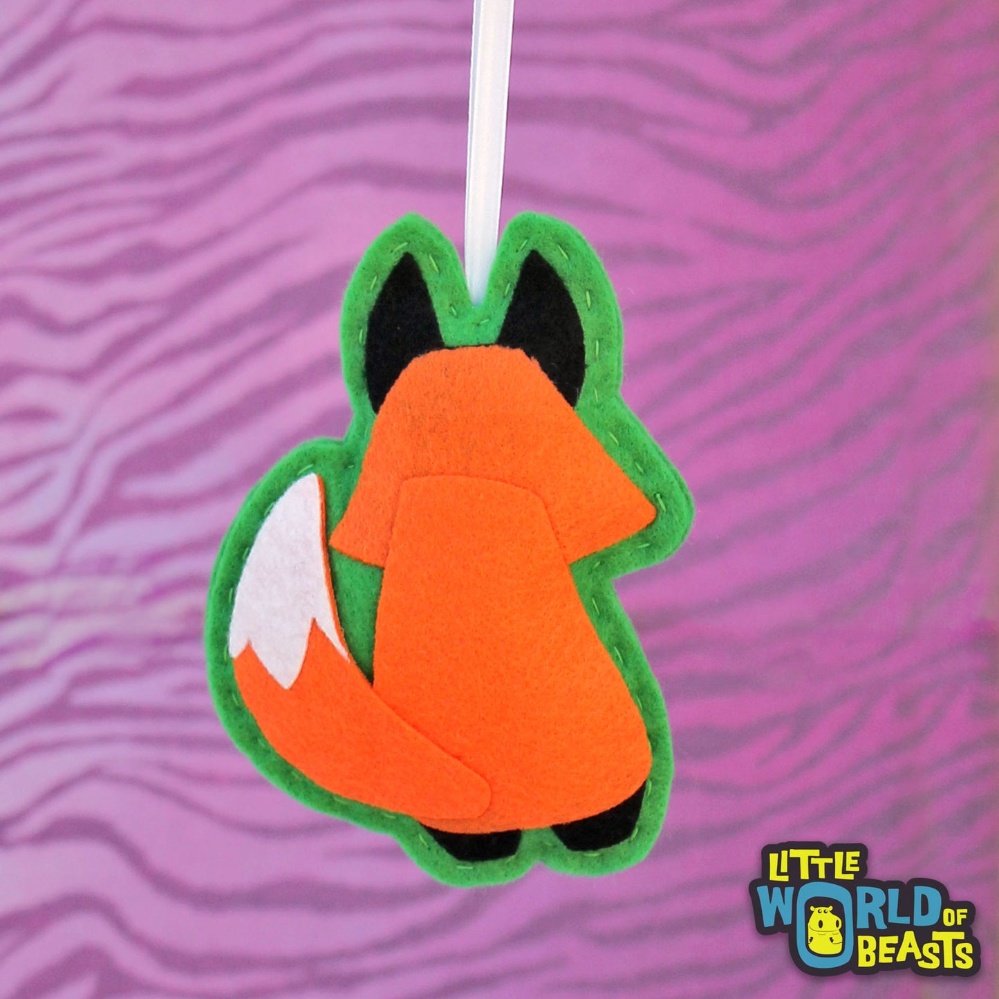 Felt Animal Ornament - Fox