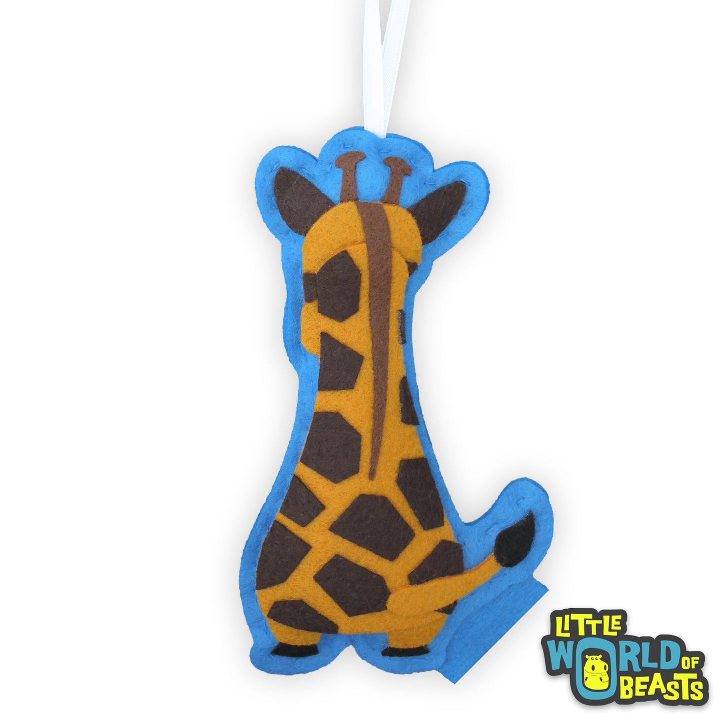 Felt  Animal Ornament - Giraffe