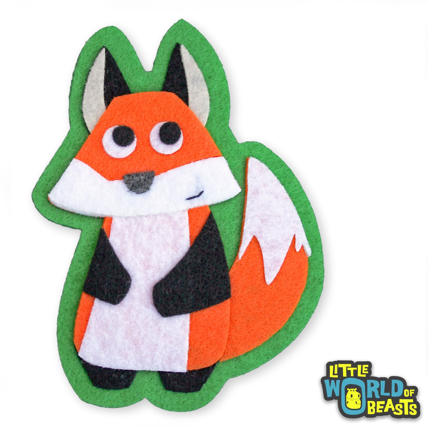 Felt Animal Patch - Fox - Sew On or Iron On