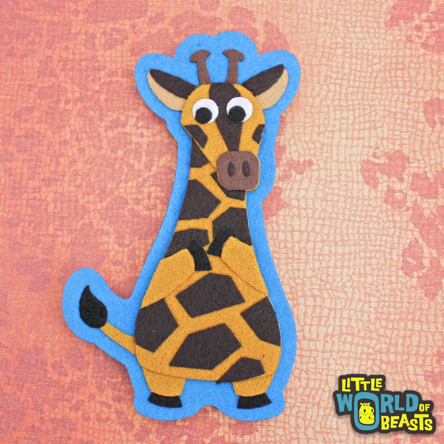 Felt Animal Patch - Giraffe - Little World of Beasts