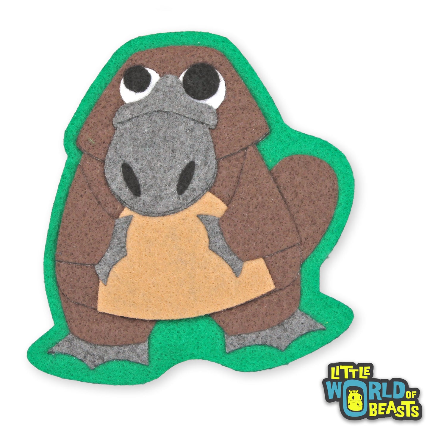 Iron on or Sew On Patch - Platypus