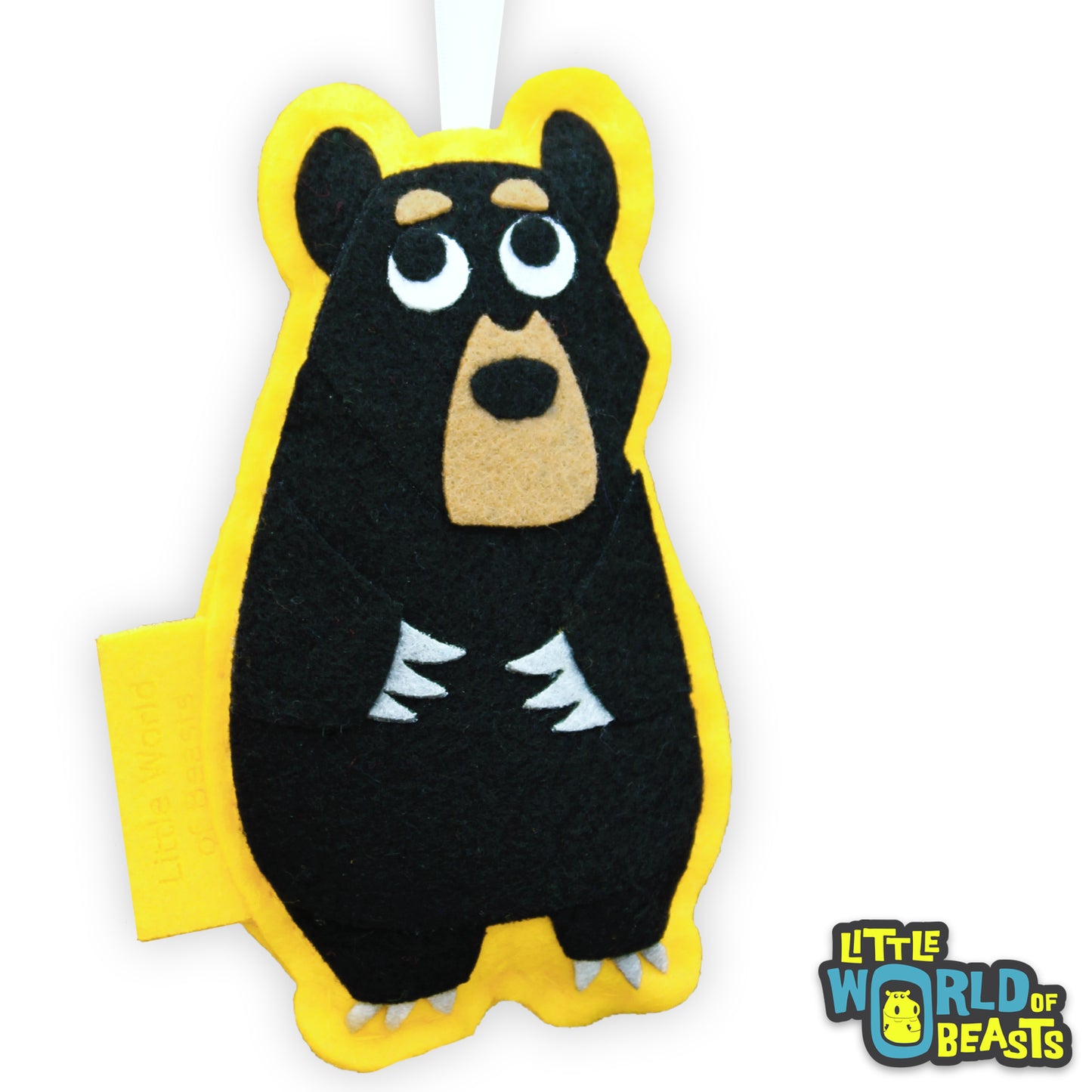 Black Bear Christmas Ornament