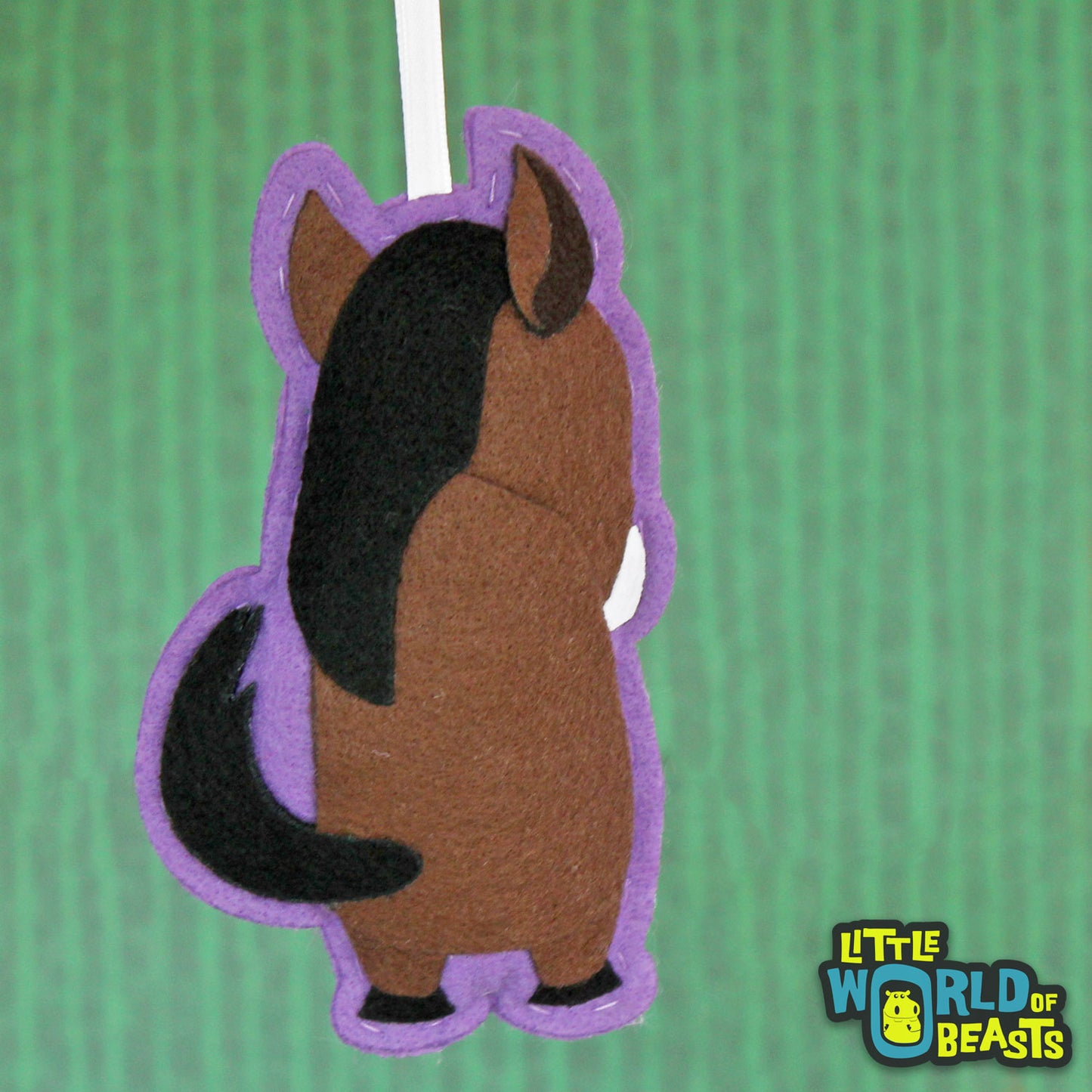 Felt Christmas Ornament - Horse