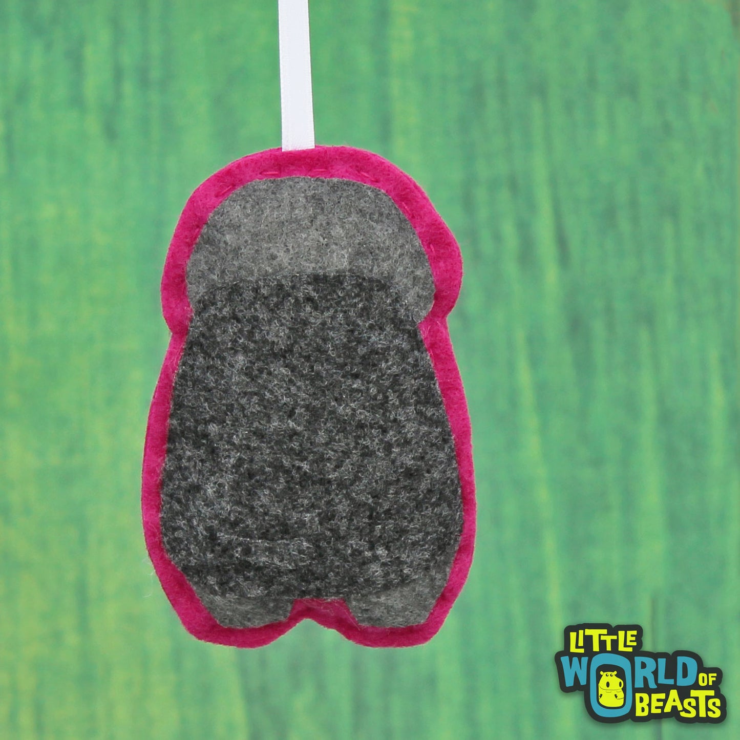 Common Mole - Felt Christmas Ornament