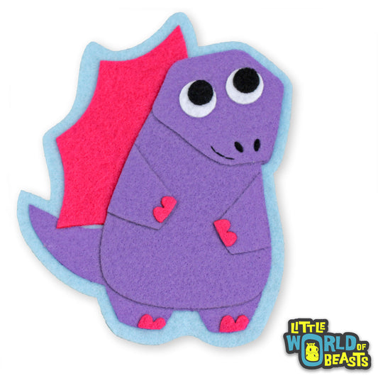 Felt Dinosaur Patch