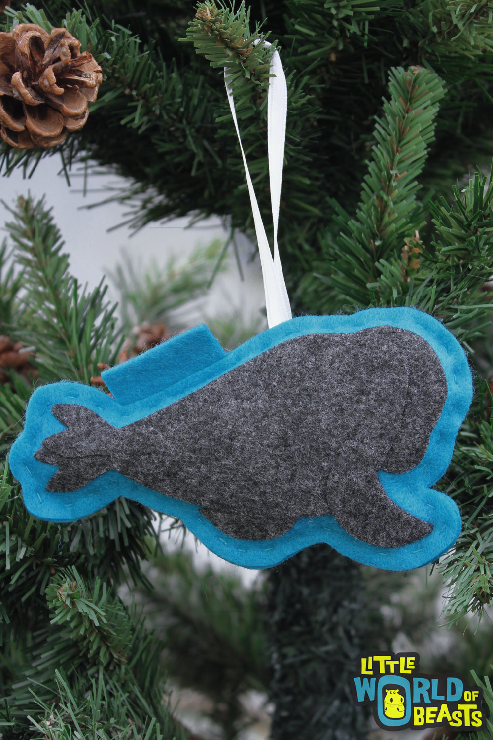 Elephant Seal Ornament 