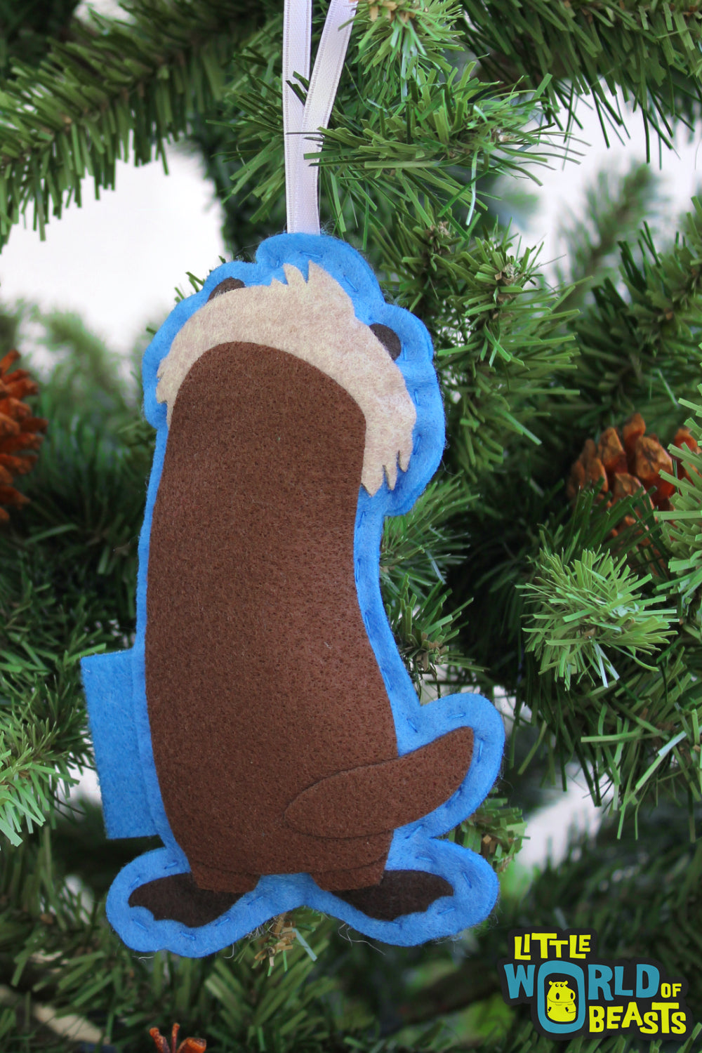 Felt Ornament - Sea Otter