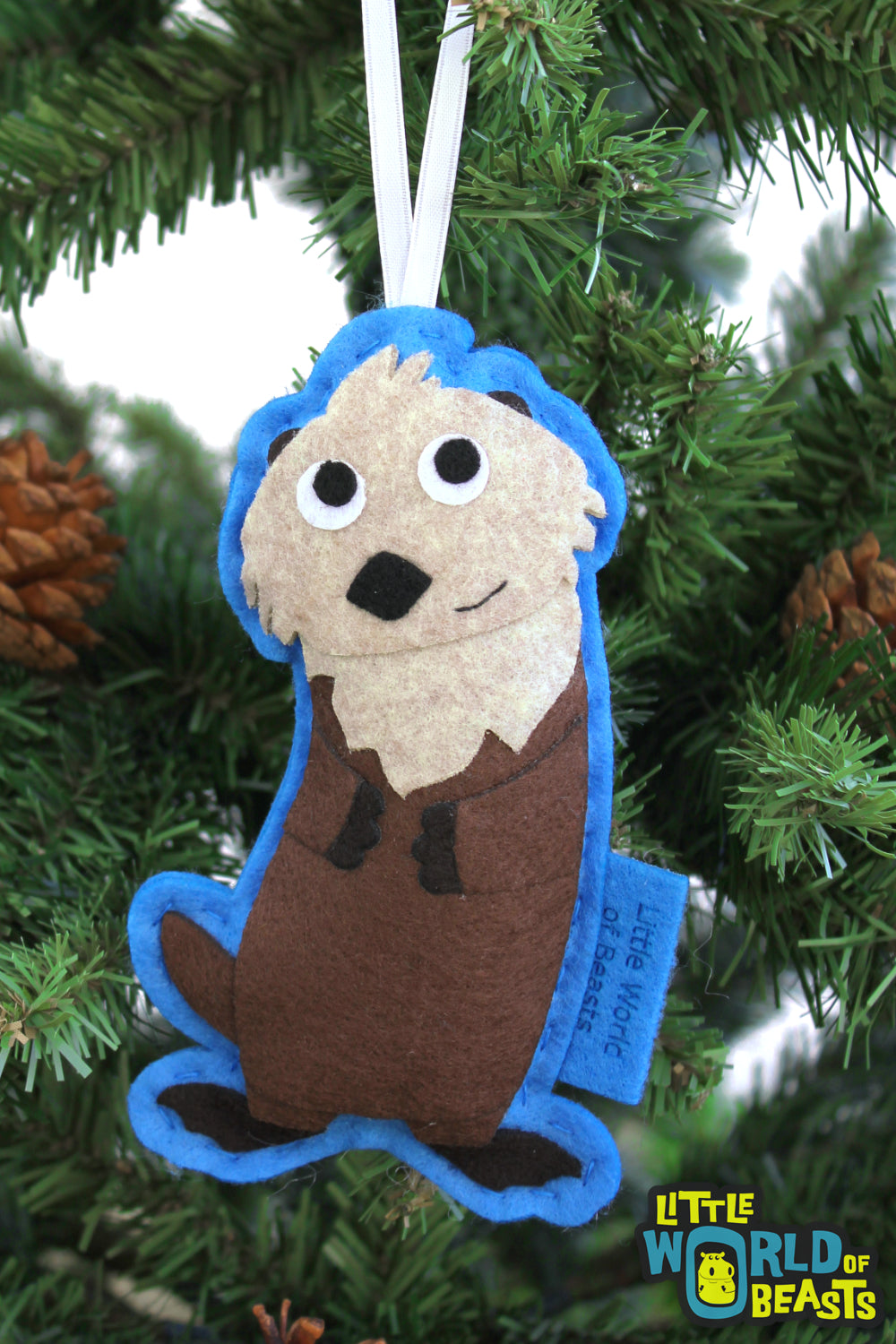 Personalized Ornament - Sea Otter