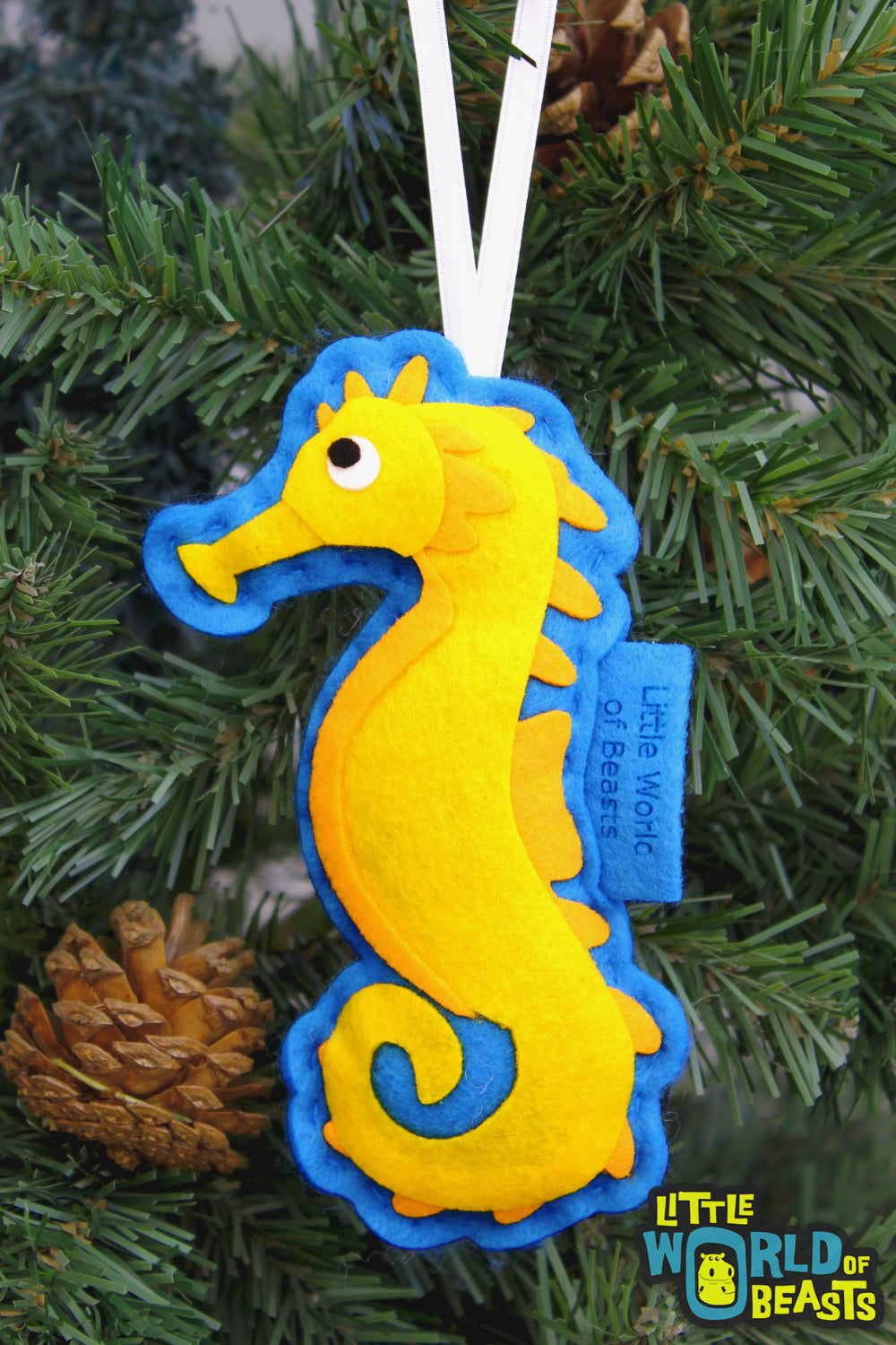 Felt Ornament  - Sea Horse