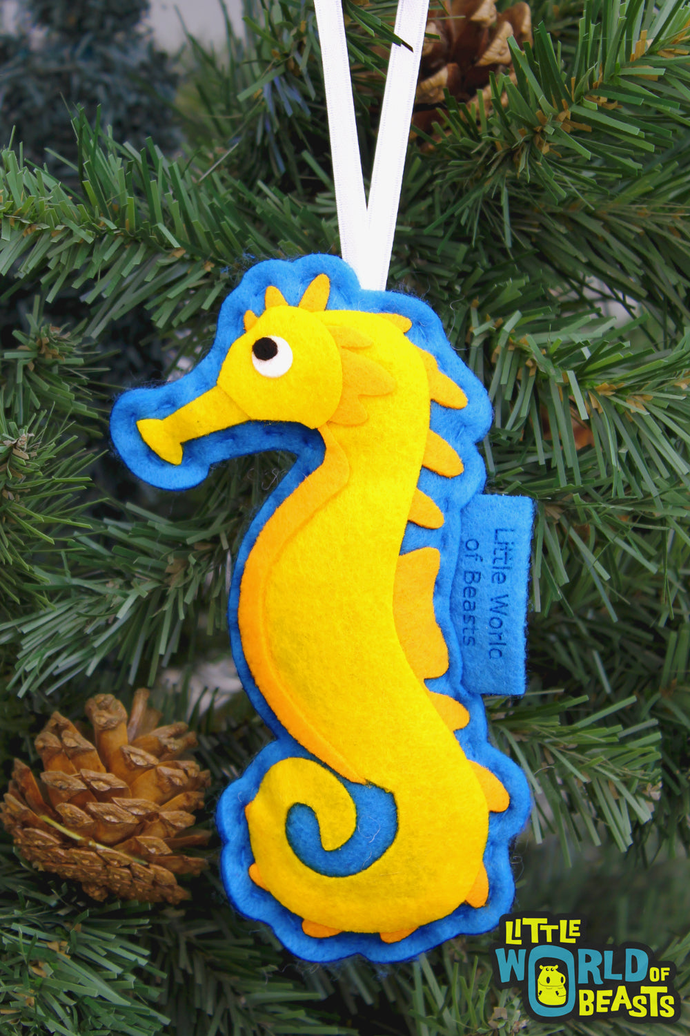 Personalized Sea Horse Ornament