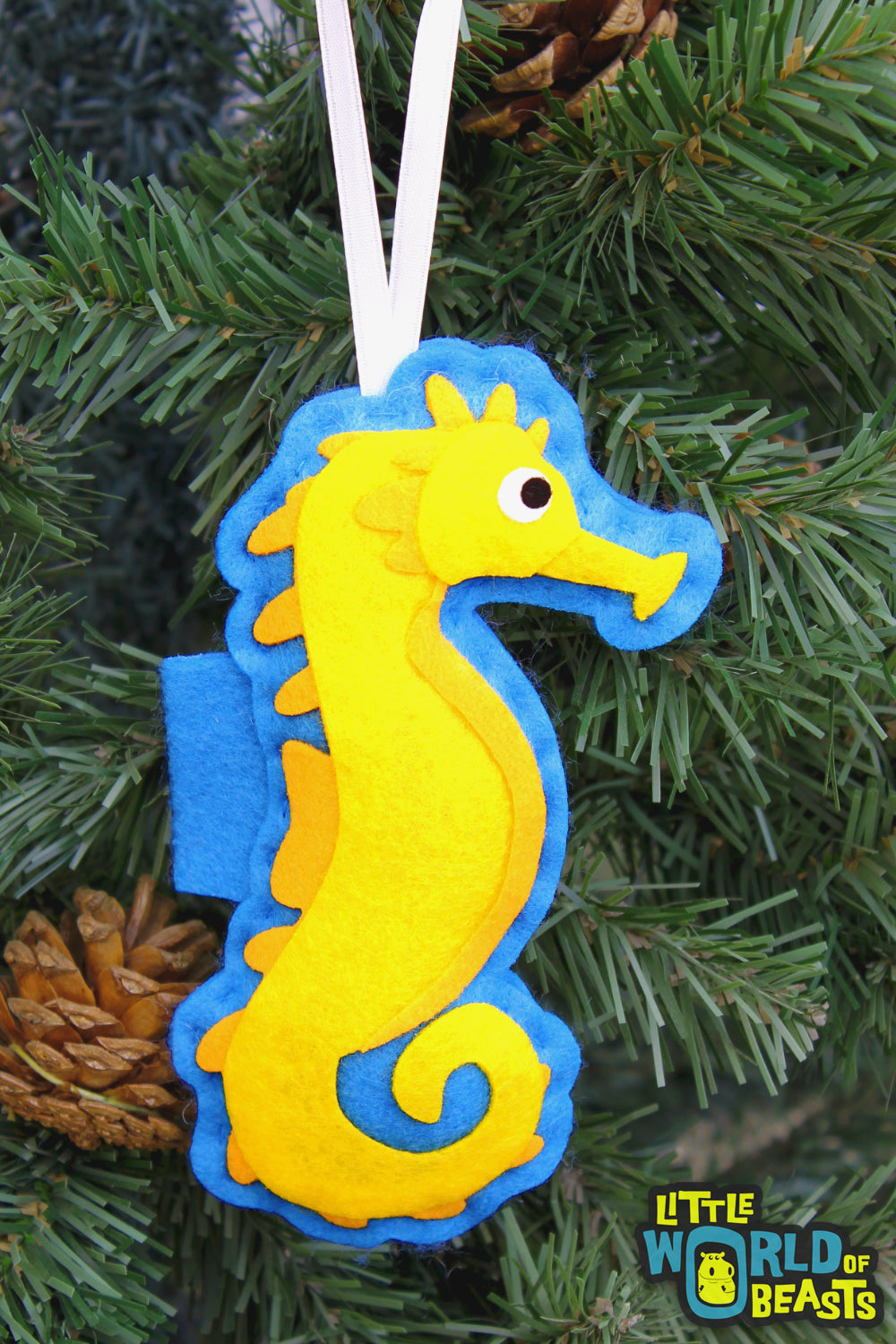 Felt Ornament  - Sea Horse