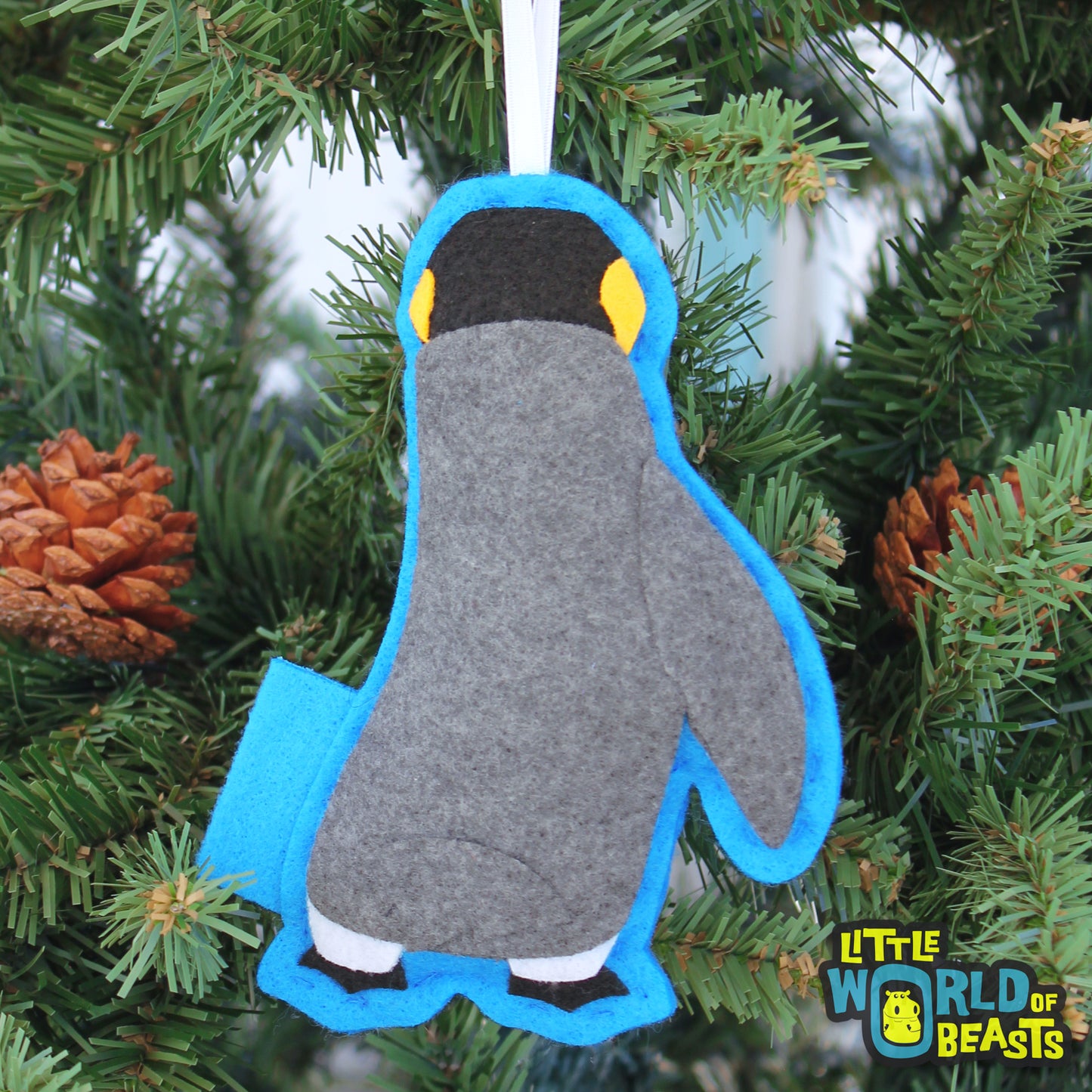 Felt Ornament - King Penguin