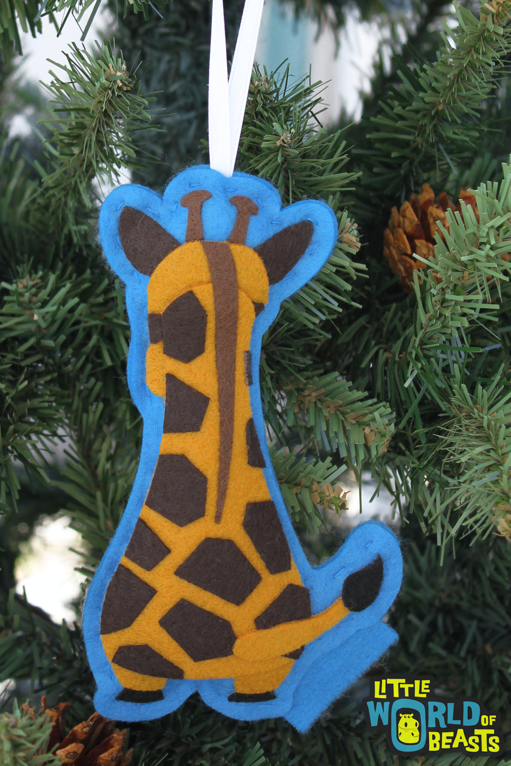 Giraffe - Felt Ornament