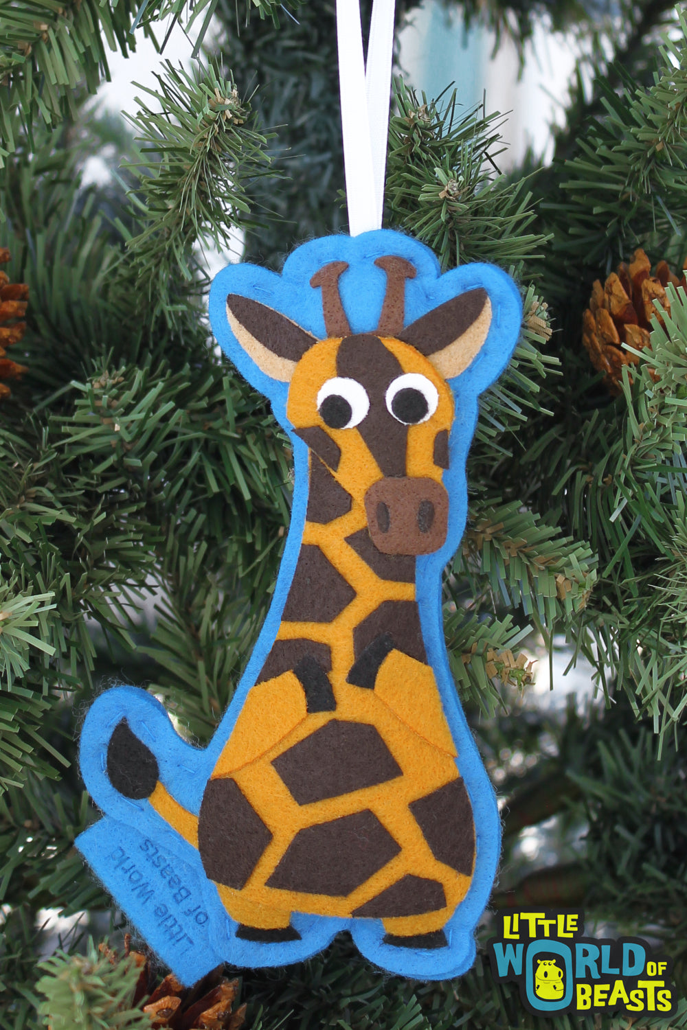 Giraffe - Felt Ornament