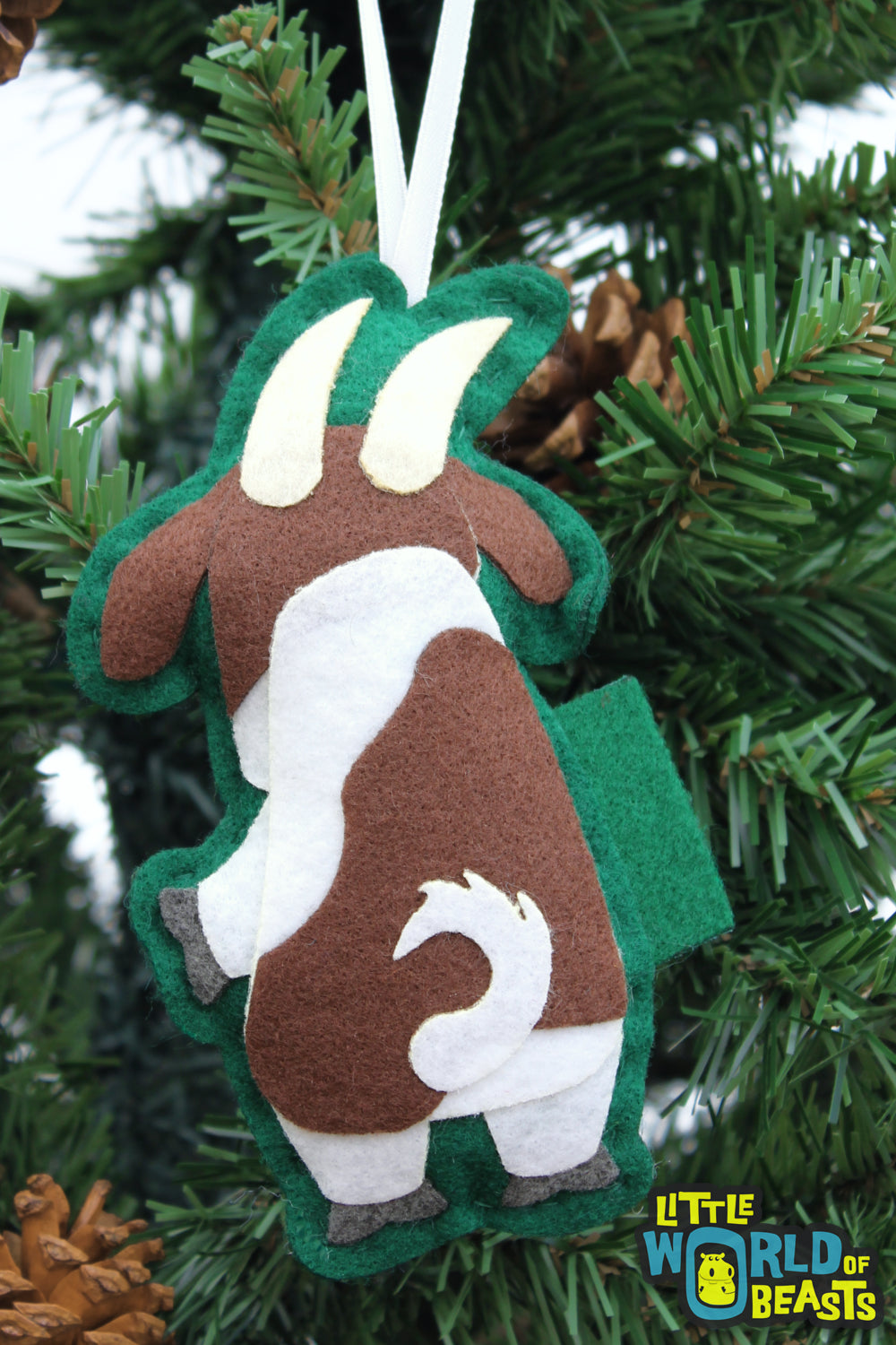 Goat - Christmas Ornament 