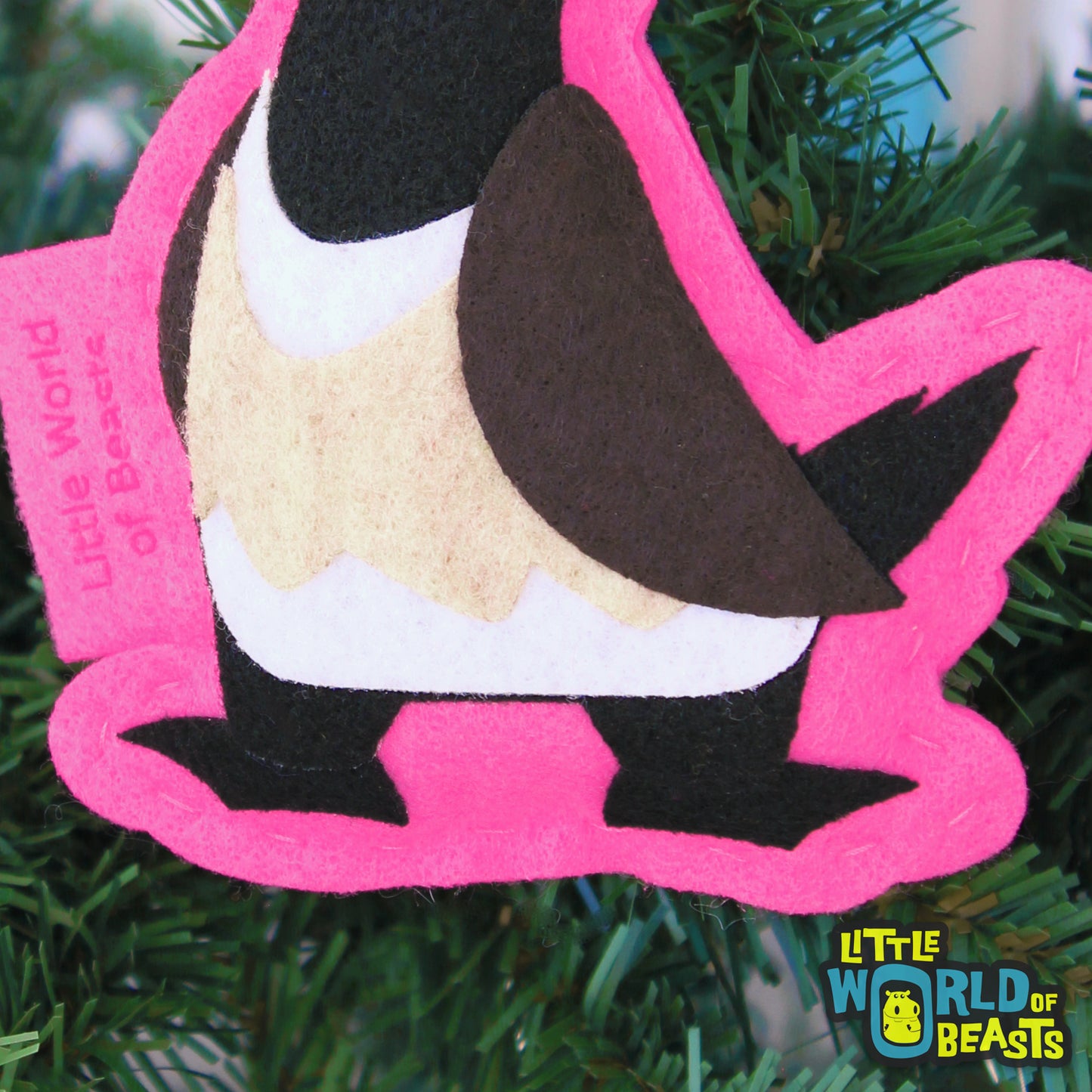 Goose - Felt Christmas Ornament