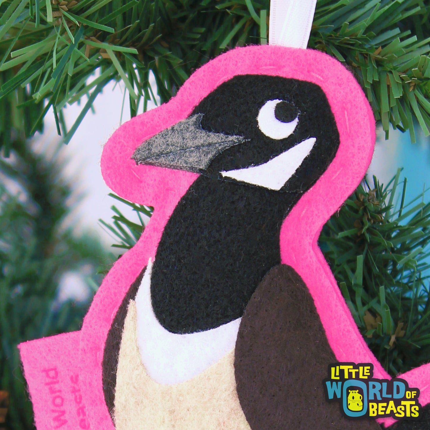 Goose - Felt Christmas Ornament