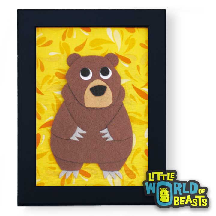 Bear - Woodland Themed Nursery Art