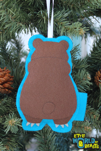 Grizzly Bear Ornament