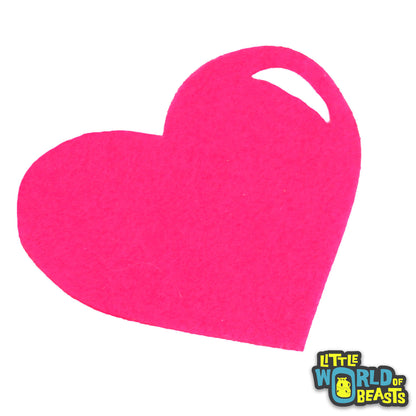 Laser Cut Felt Shape - Heart