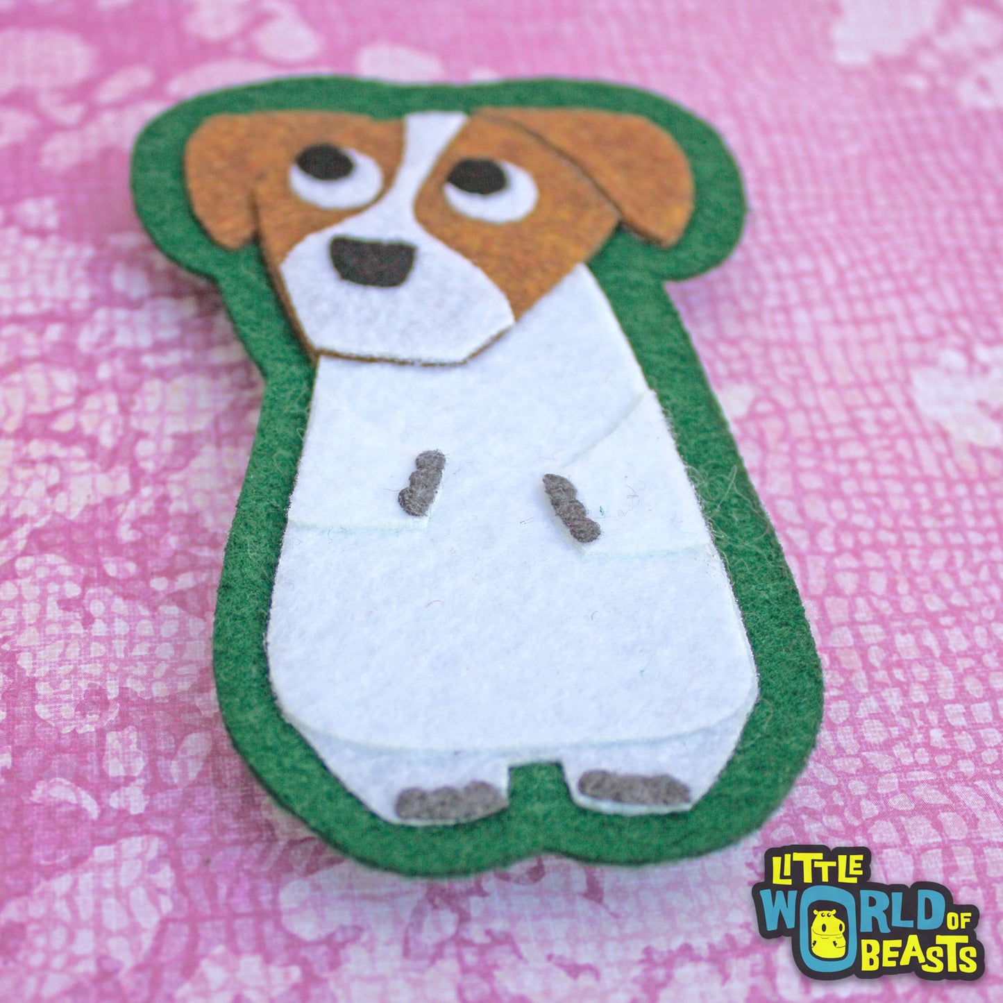 Chip the Jack Russell Sew On or Iron On Patch