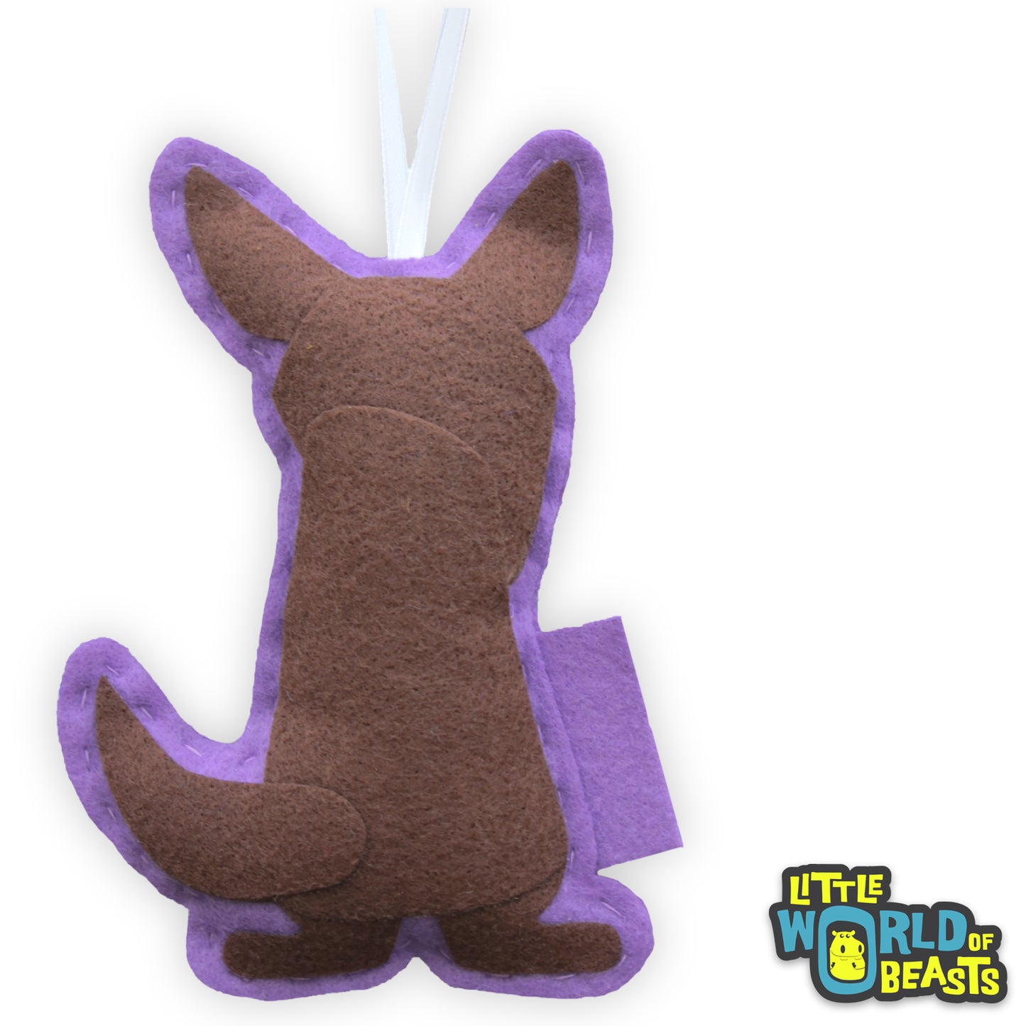 Kangaroo - Felt Animal Ornament