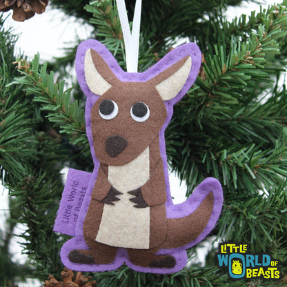 Kangaroo - Felt Ornament