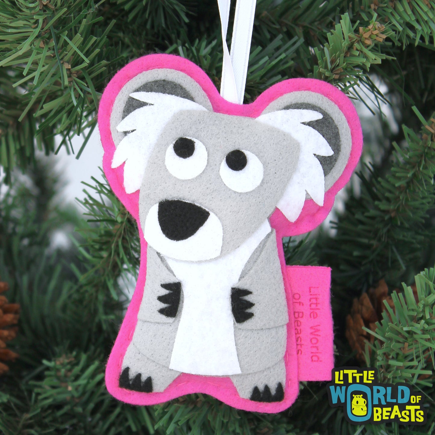 Koala - Felt Animal Ornament