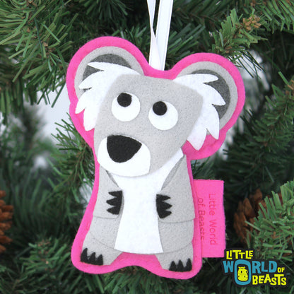 Personalized Koala Ornament 