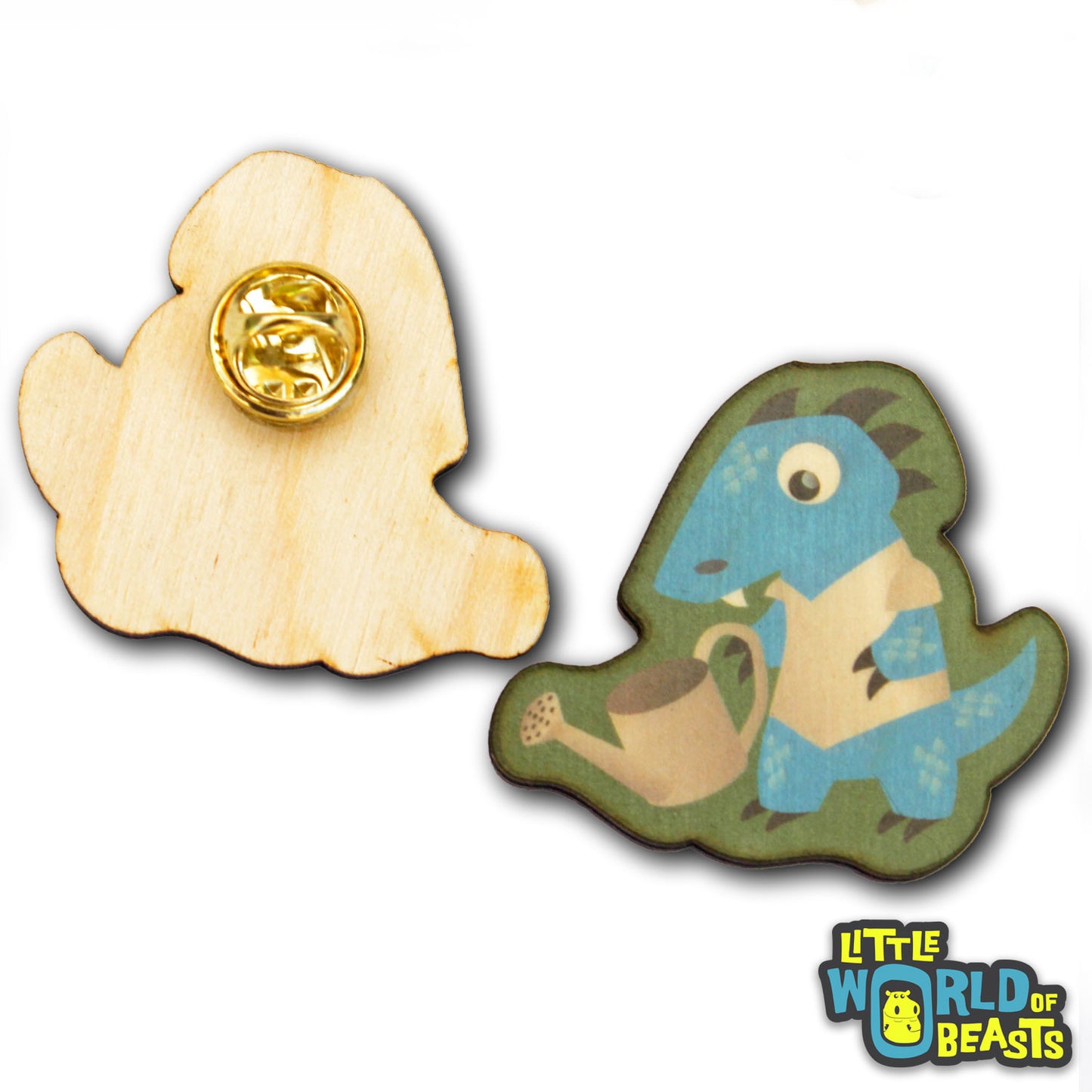 Kobold Gardens - Mundane Monster Wooden Pin