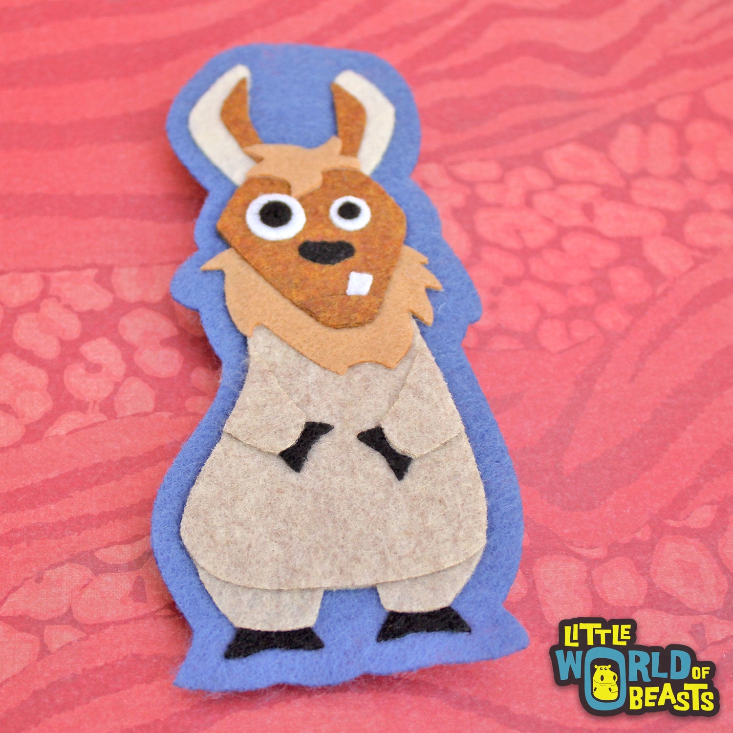 Sew or Iron on Llama patcch