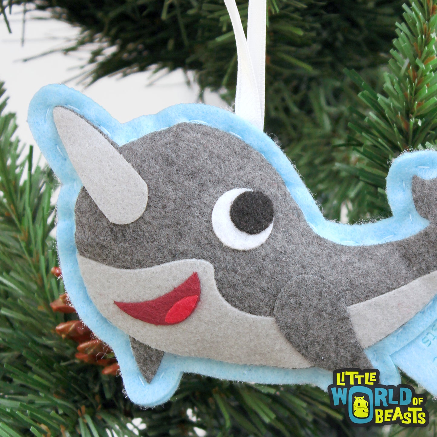 Narwhal Ornament