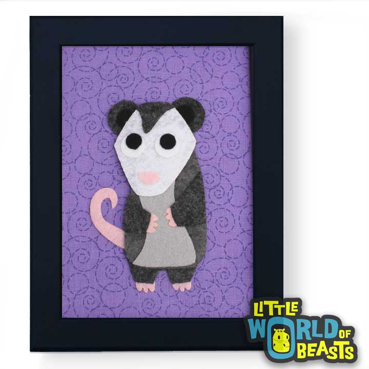 Opossum Wall Art