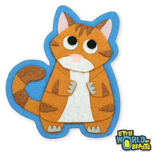 Orange Tabby Cat Patch