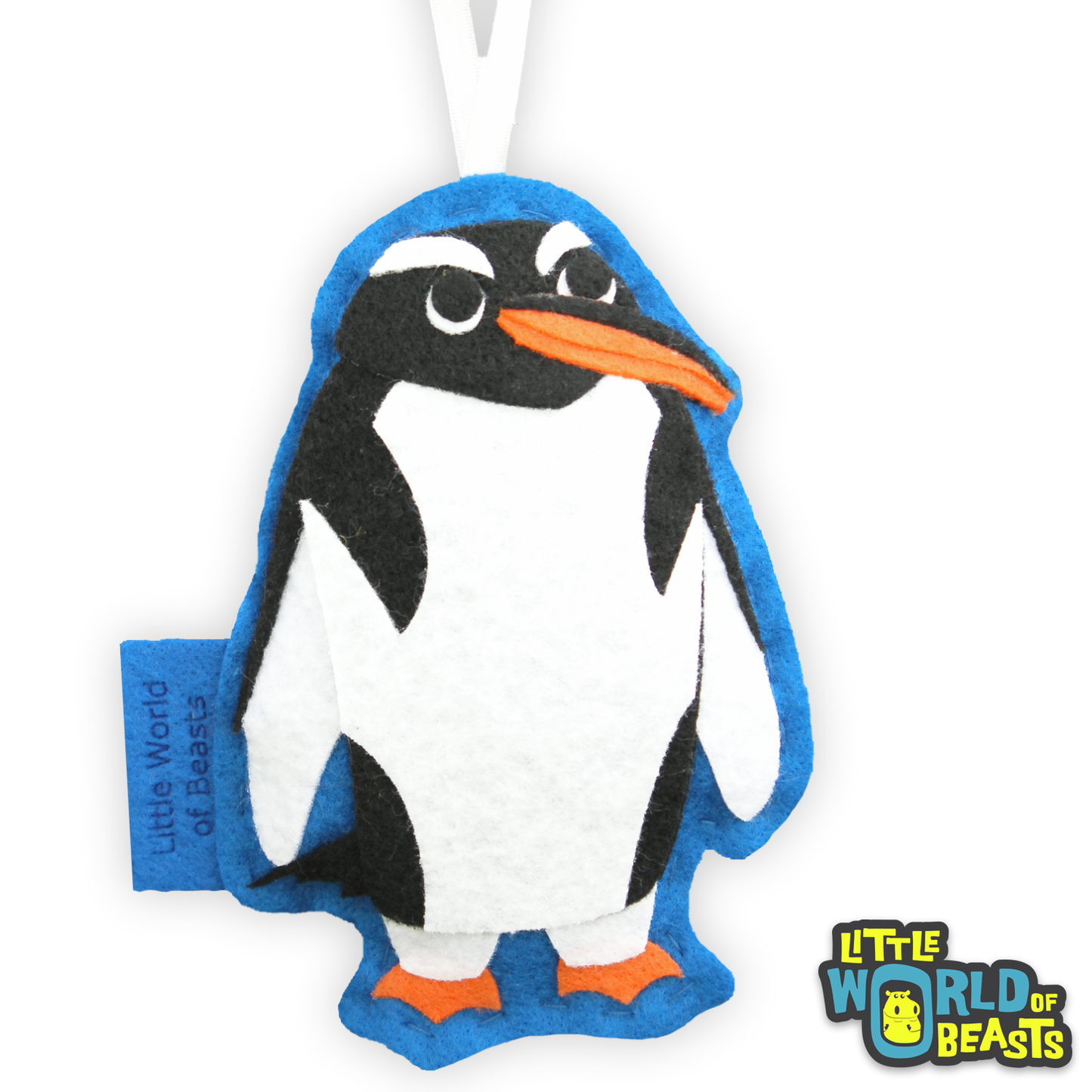 Gentoo Felt Penguin Ornament