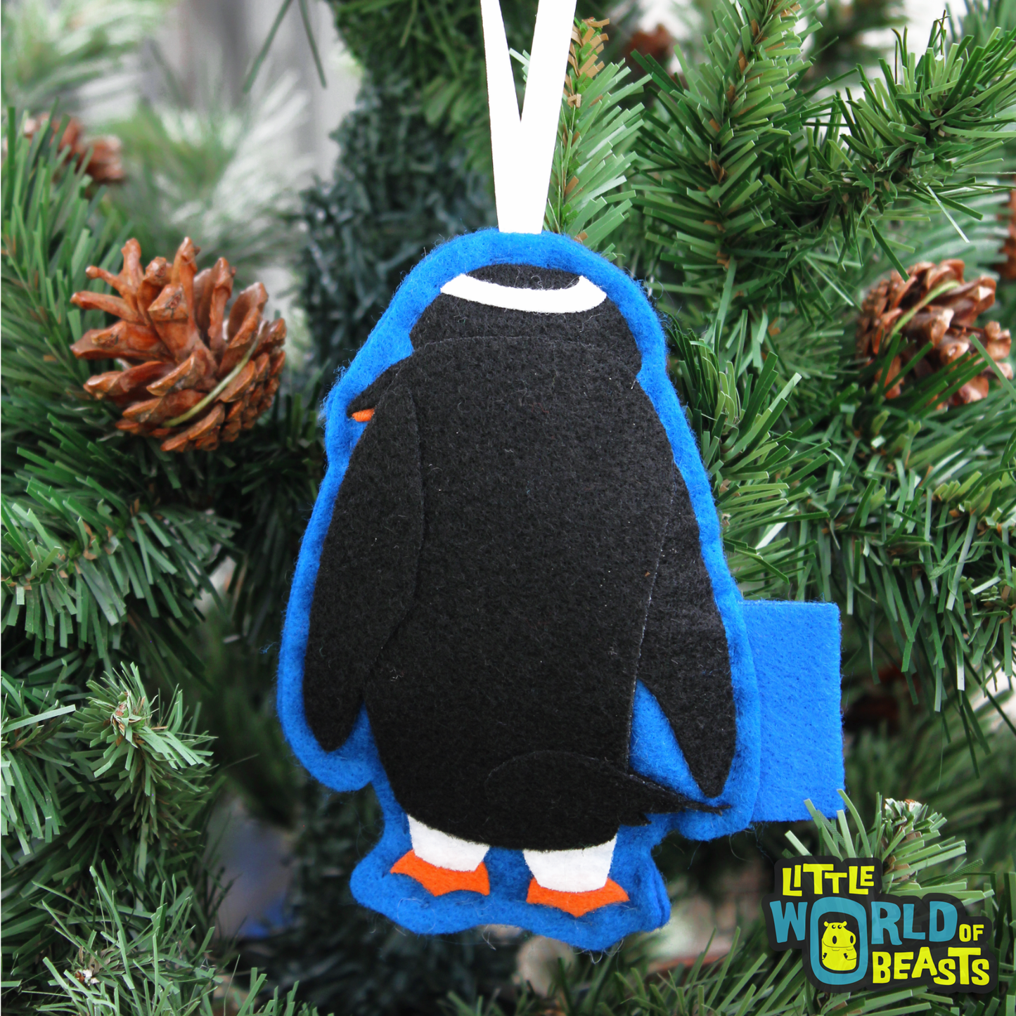 Penguin Christmas Ornament - Gentoo 