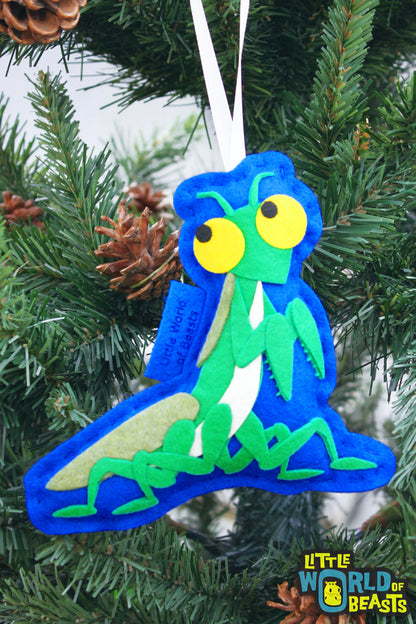 Personalized Praying Mantis Ornament