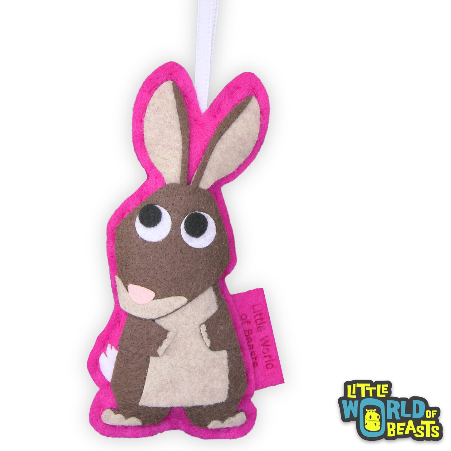 Rabbit - Felt Ornament - Easter